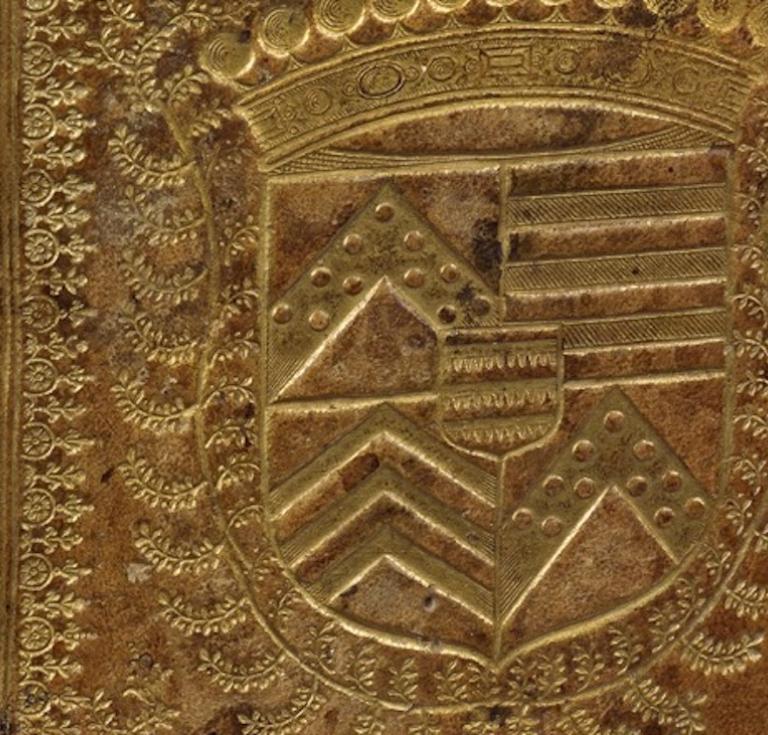 Binding with the arms of the Marquis de Saint-Luc, offered at ALDE this week