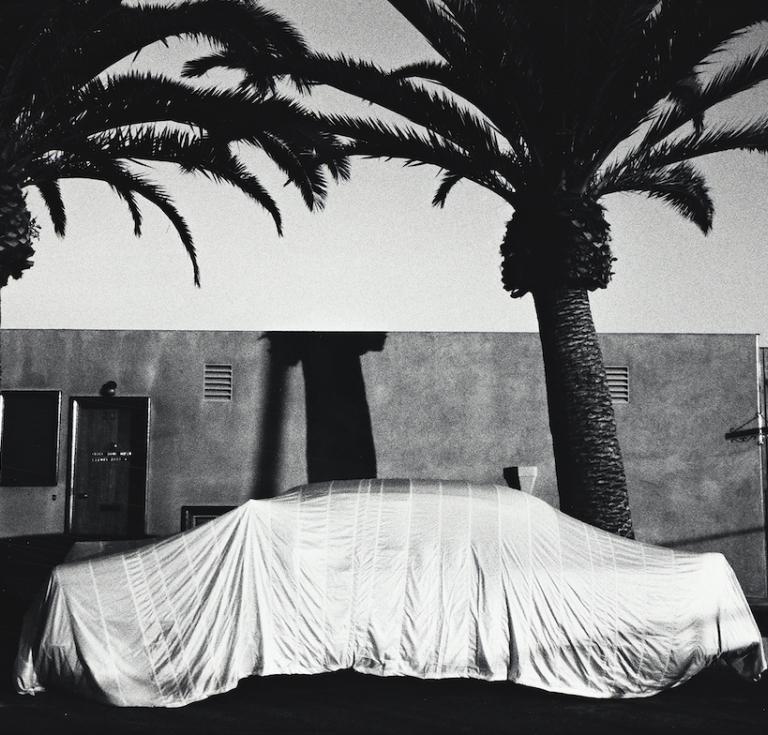 Robert Frank, Covered Car, Long Beach, California