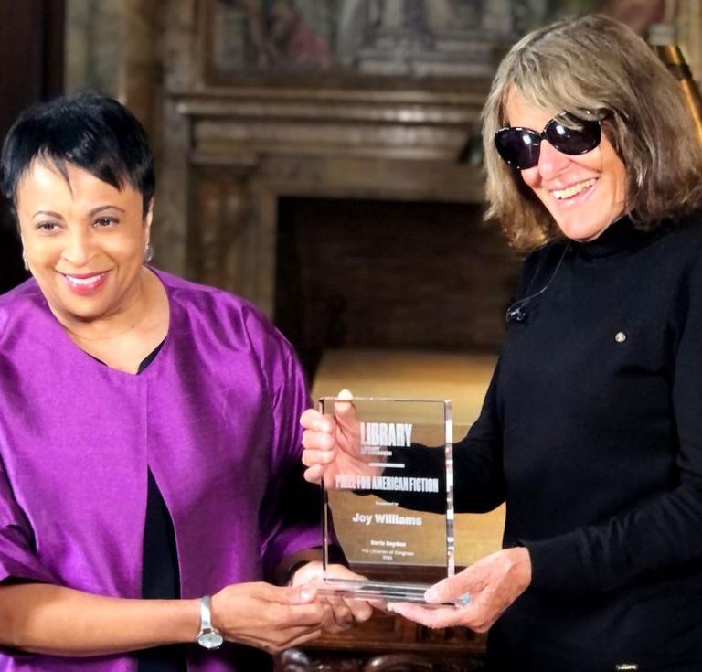 Joy Williams and Carla Hayden