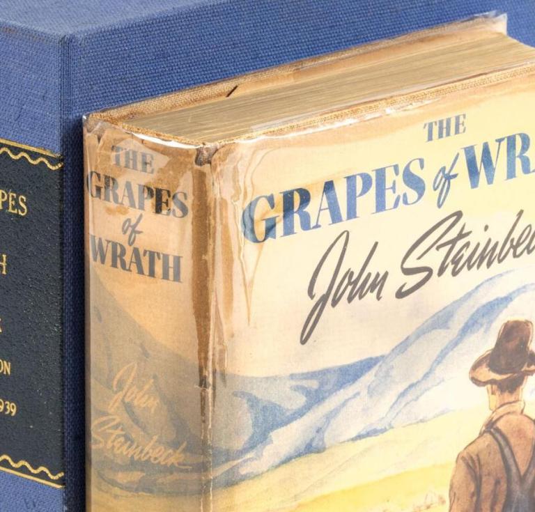 First edition of "Grapes of Wrath"