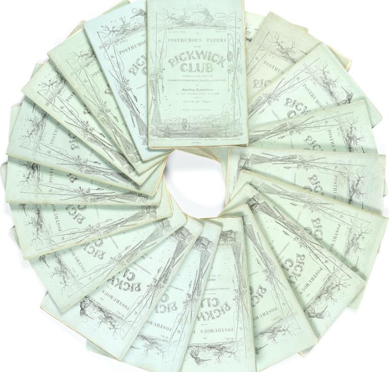 A complete set of Pickwick Papers 