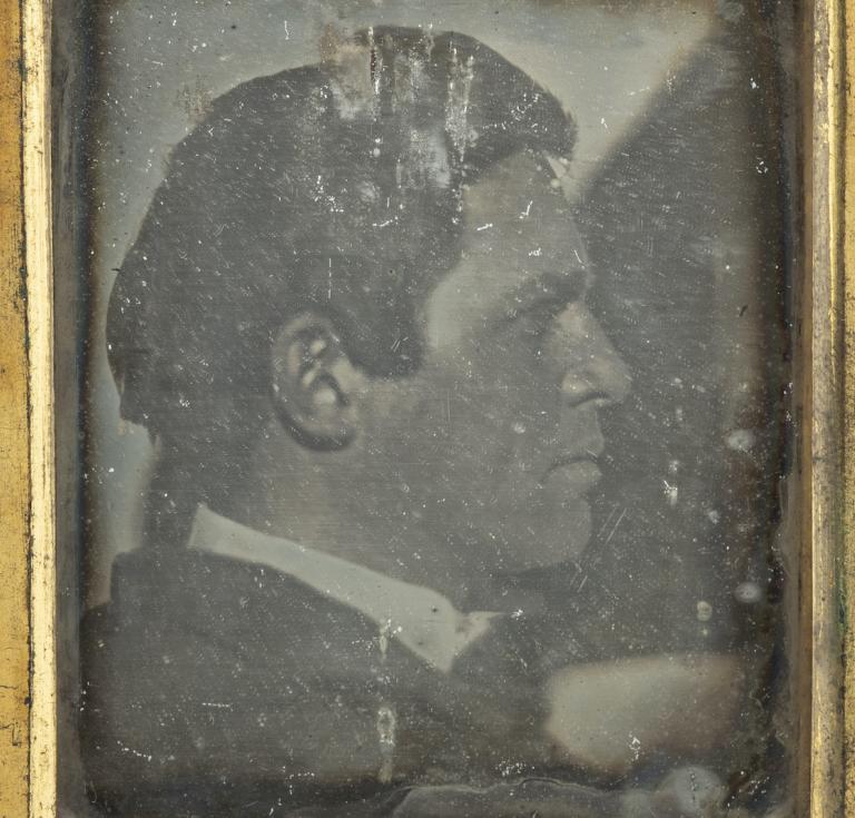 Daguerreotype portrait of Henry Fitz Jr. 