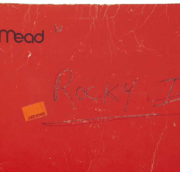 Stallone Rocky notebook crop