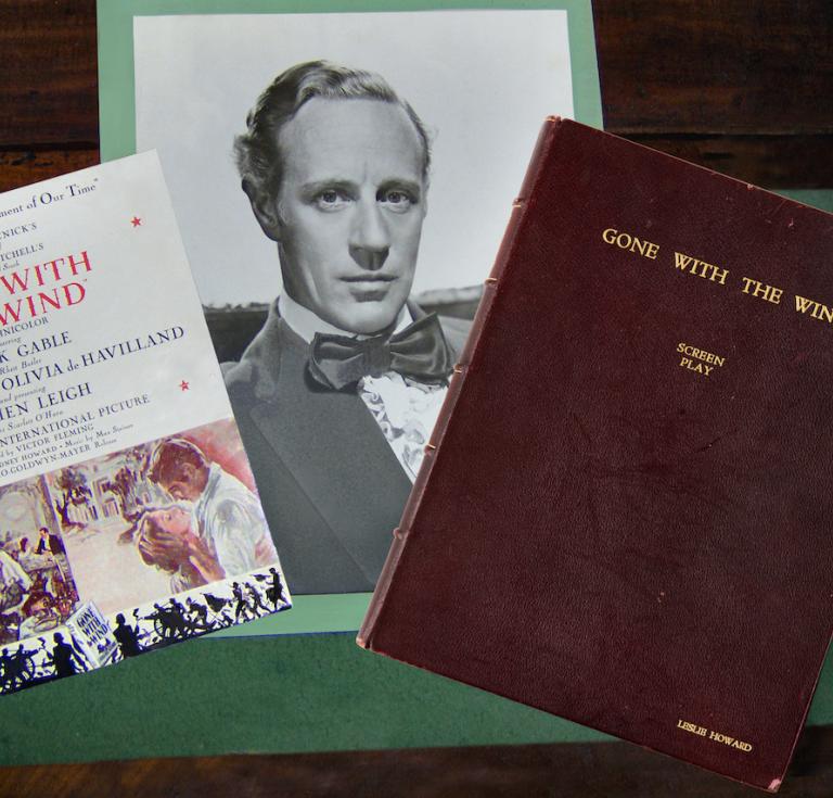 Leslie Howard's Gone With the Wind script
