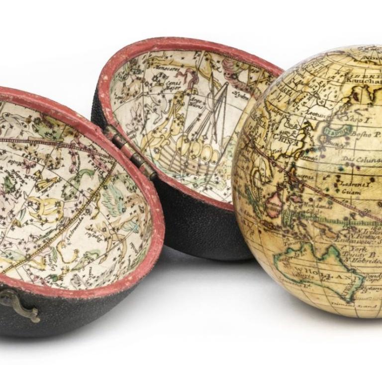 c.1785 pocket globe