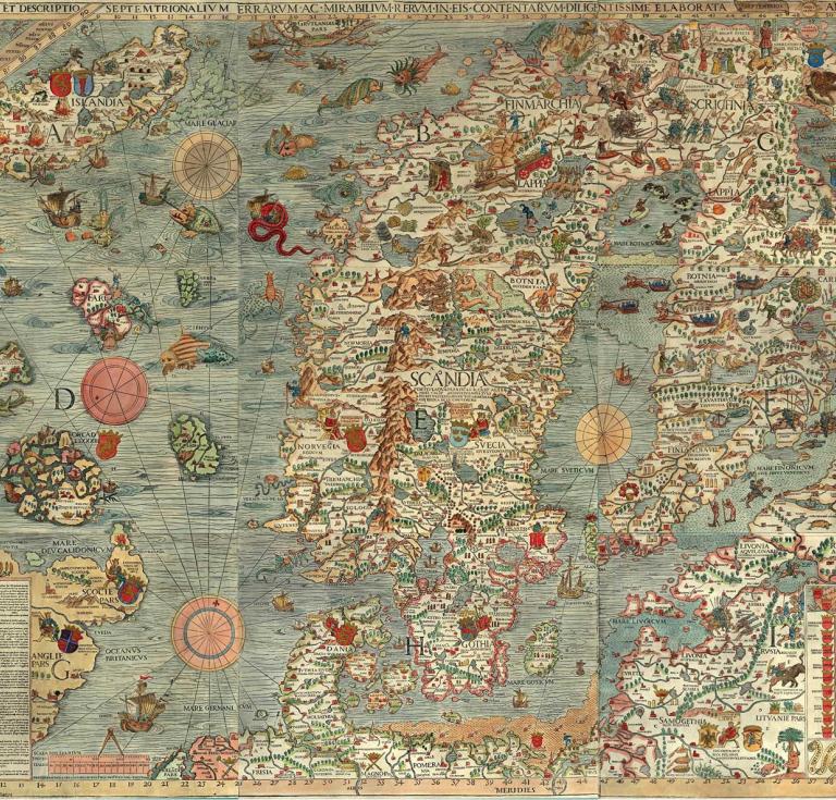 Olaus Magnus’ Carta marina