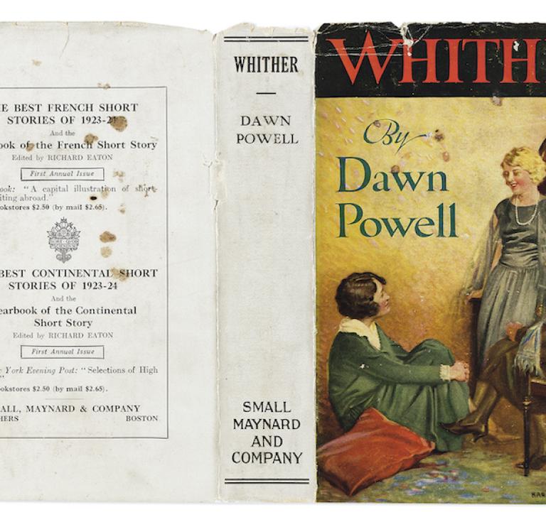 Dawn Powell, Whither, first edition