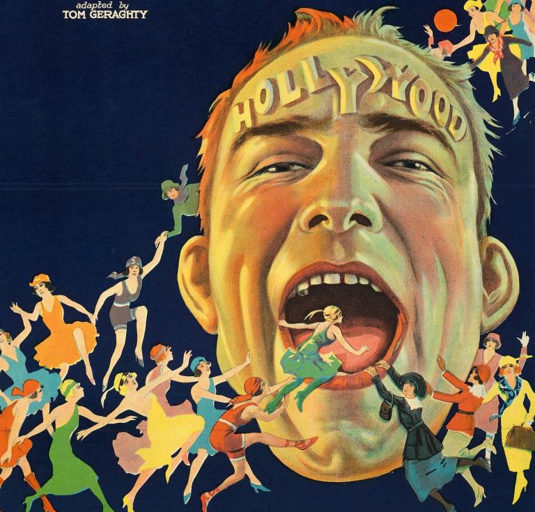 Poster for 1923 film Hollywood