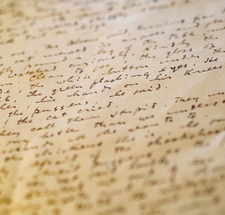 Ulysses manuscript 