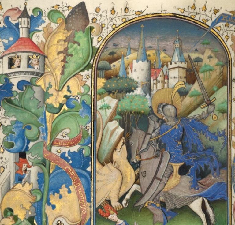Saint George and the Dragon, about 1450– 55