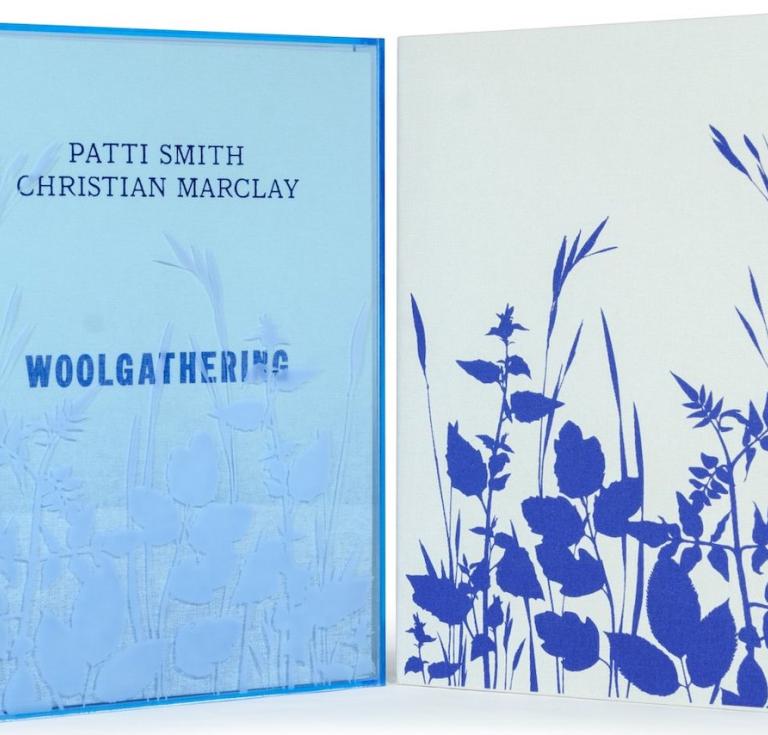 Arion Press edition of Patti Smith’s Woolgathering