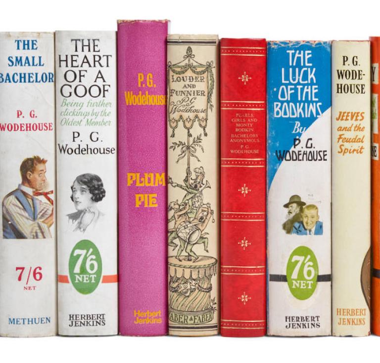 Group lot of Wodehouse first editions