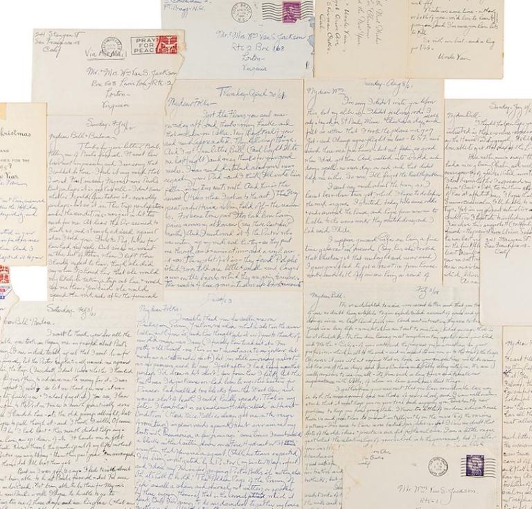 Edward Van Sloan letters