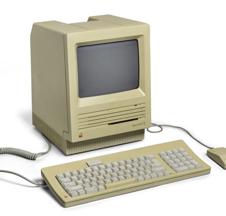 A Macintosh computer used by Steve Jobs at NeXT