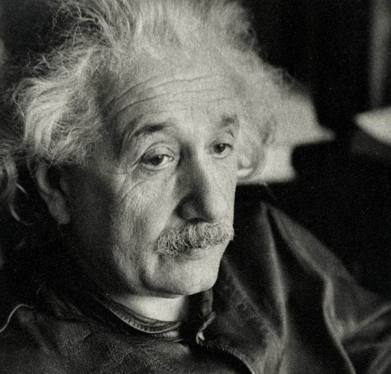 Albert Einstein, 1938.