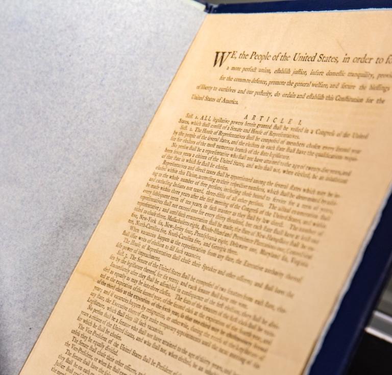 First-edition copy of US Constitution sells for record $43.2
