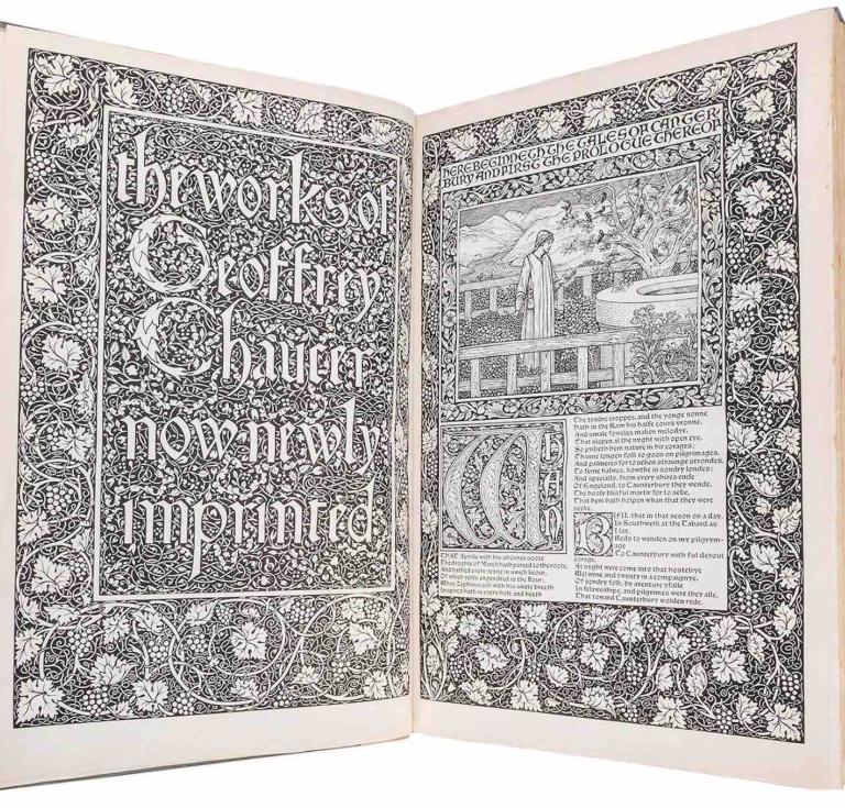 The Works of Geoffrey Chaucer Now Newly Imprinted, is estimated at $100,000-125,000