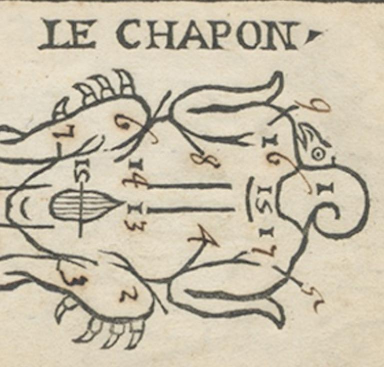 “Le Chapon,” from De Sectione Mensaria