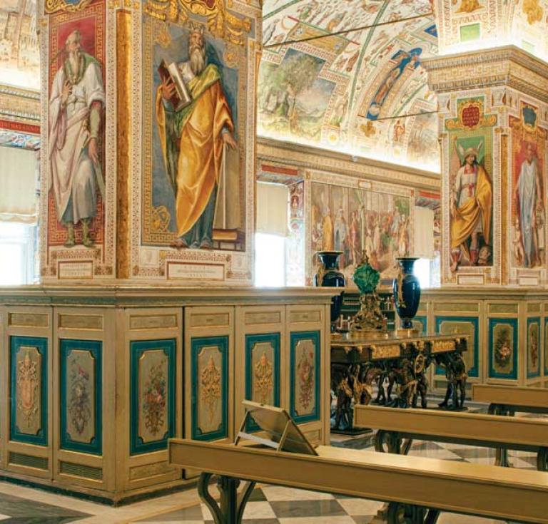 Sistine Hall at the Vatican Library
