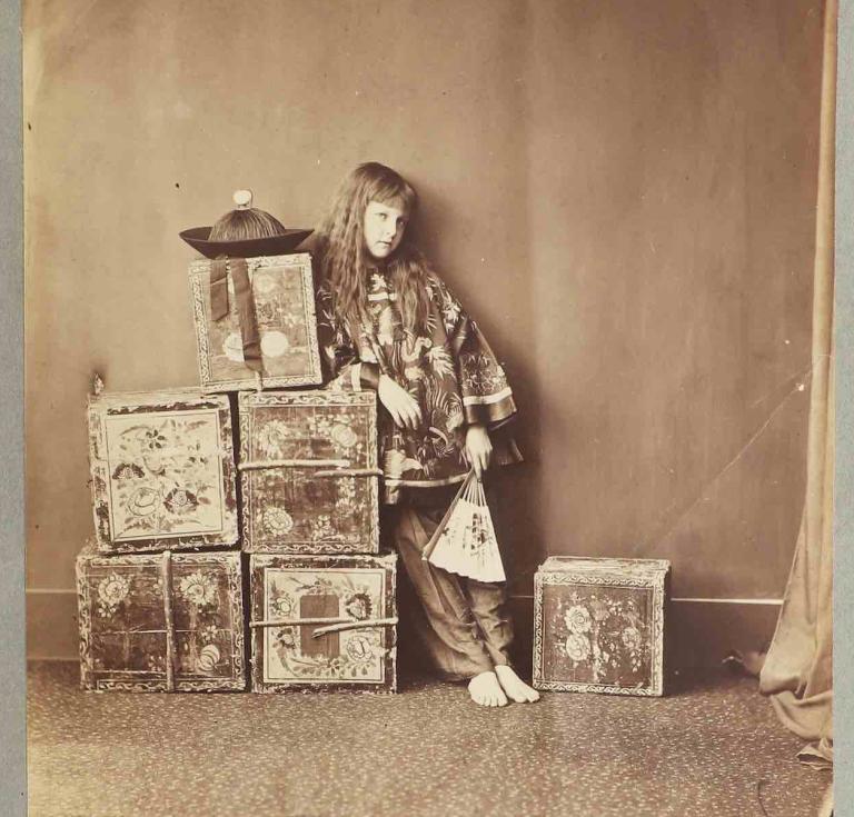 Lewis Carroll's photograph of Alexandra 'Xie' Rhoda Kitchen