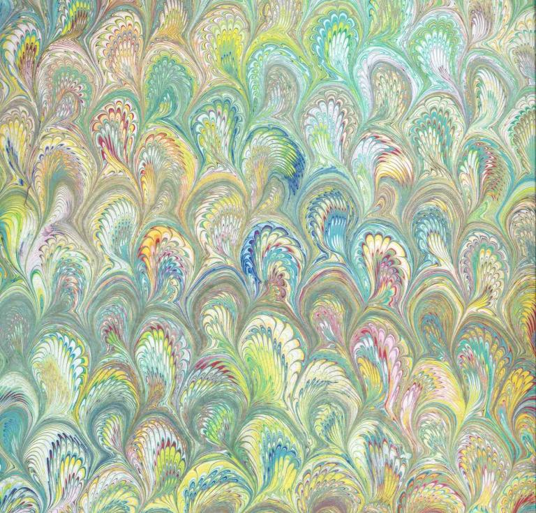 Marble endpaper by Beth Kephart