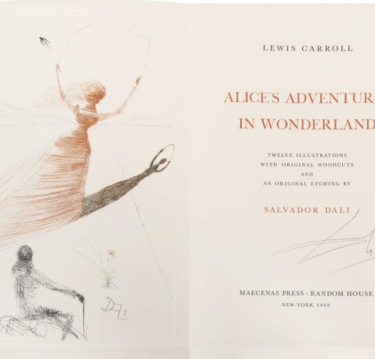 Dalí's and Lewis Carroll's Alice’s Adventures in Wonderland