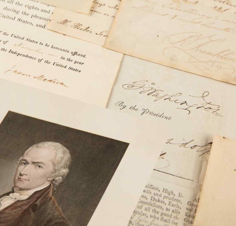 Constitution of the United States Complete Set of Signers (40) with Founding Fathers George Washington, Benjamin Franklin, Alexander Hamilton, and James Madison