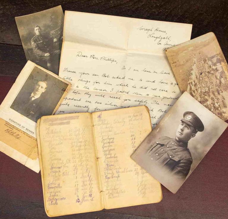 The 1915 photo and WW1 diary
