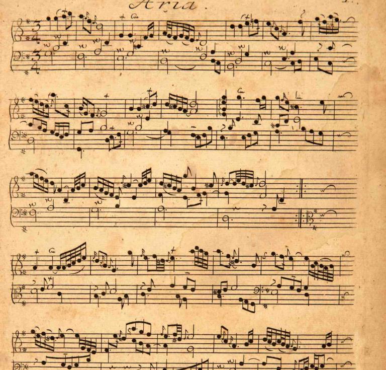a first edition of Bach’s Goldberg Variations (1741) (est. £100,000-150,000)