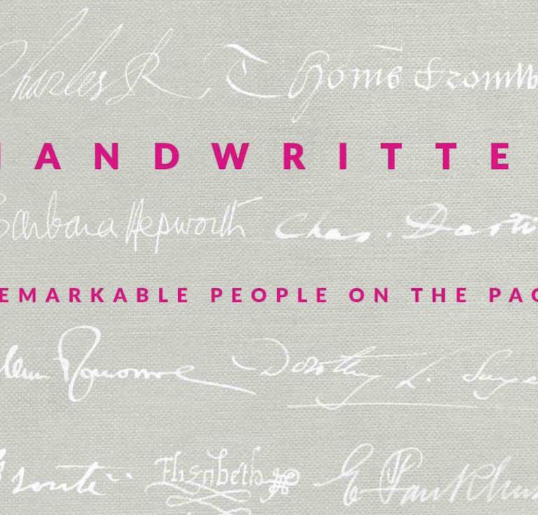 Handwritten: Remarkable People on the Page cover