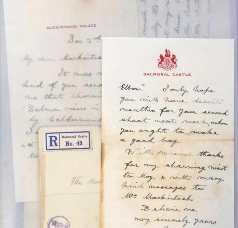 Some of the royal letters to clan chief The Mackintosh of Mackintosh
