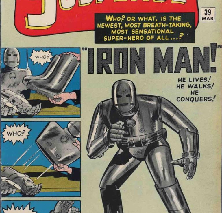 The 1963 Marvel Tales of Suspense #39, the first appearance of Iron Man