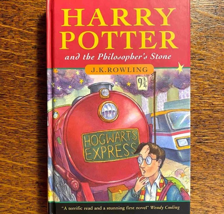 Harry Potter first edition at Hansons