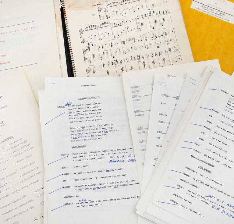A selection of the Pertwee scripts going under the hammer
