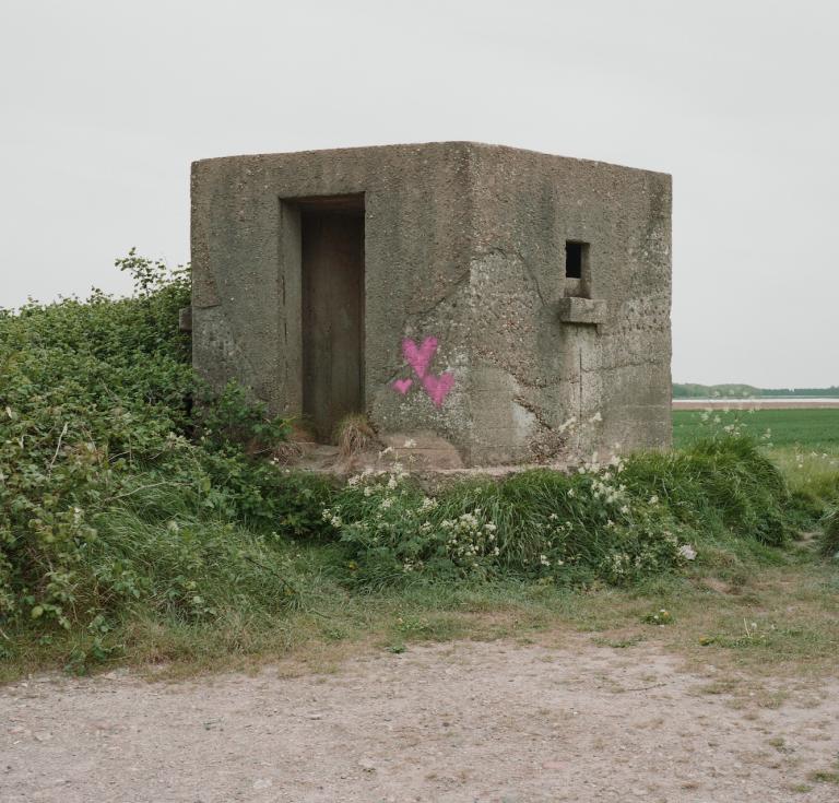 One of many Second World War pill boxes built inland from the sea to defend the fens from a feared invasion