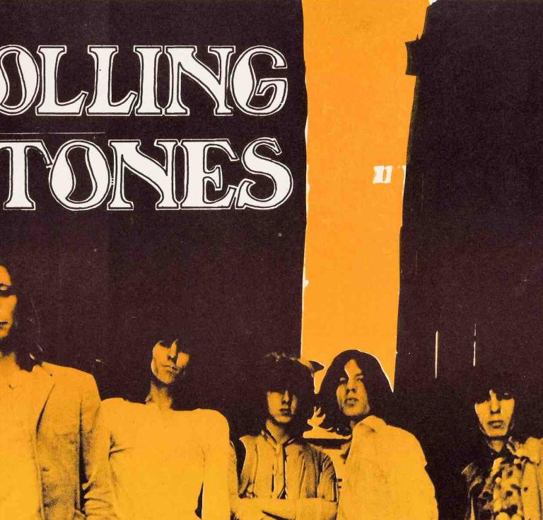 The Rolling Stones 1969 Altamont Festival Speedway concert poster