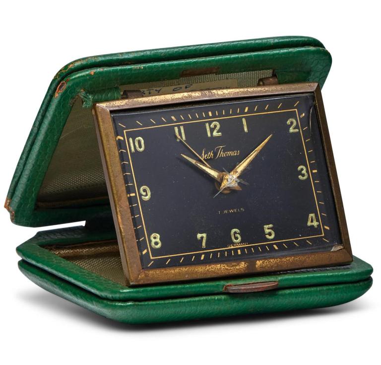 Cormac McCarthy's travel clock