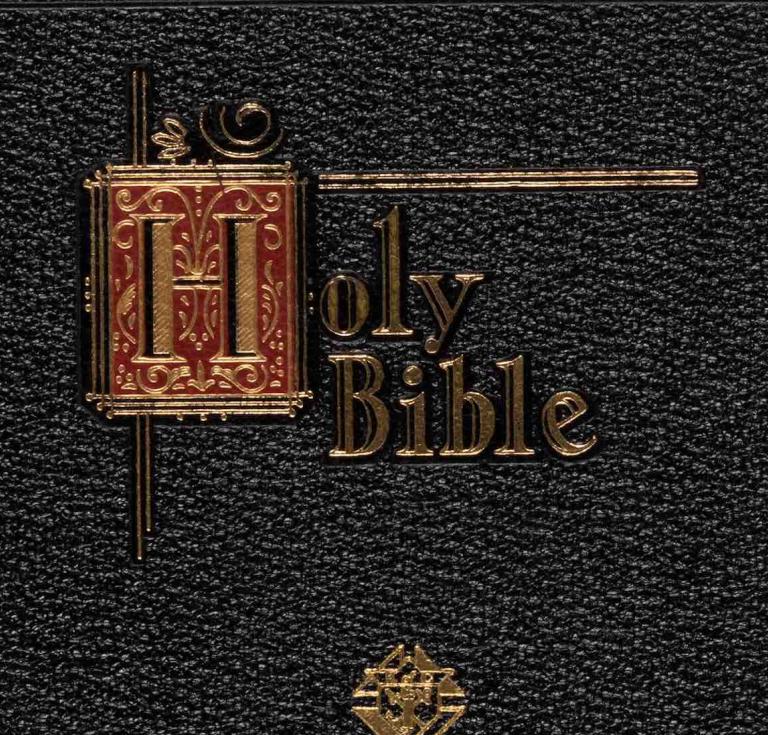 Inauguration Bible used by Jackie Kennedy for JFK's funeral