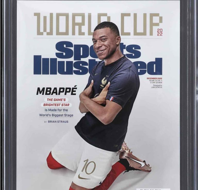 S.I. Rookie cover of Kylian Mbappé
