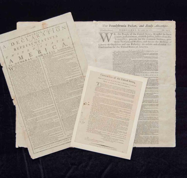 Founding documents coming to auction at Sotheby's