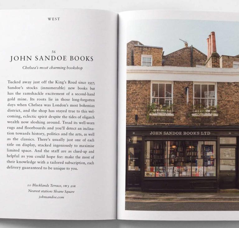 An Opinionated Guide to London Bookshops by Sonya Barber and James Manning with photography by Ellen Christina Hancock