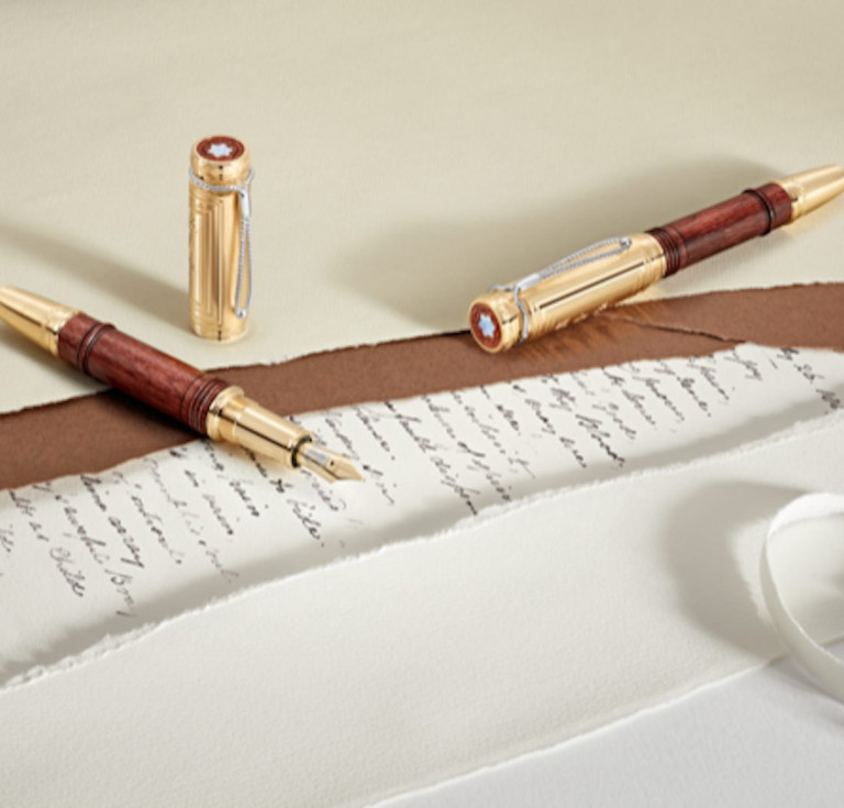 The new Jane Austen pen from Montblanc