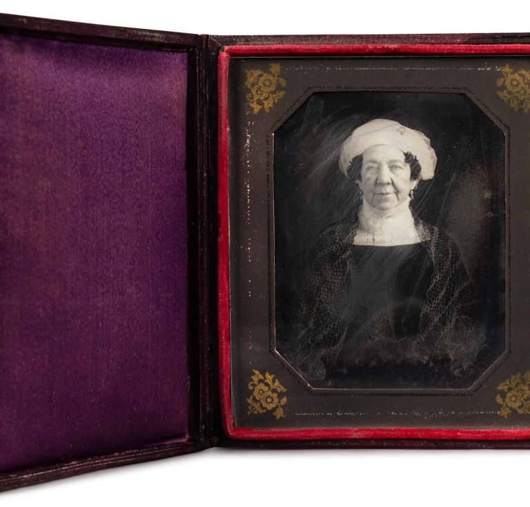 Daguerreotype of Dolley Madison 