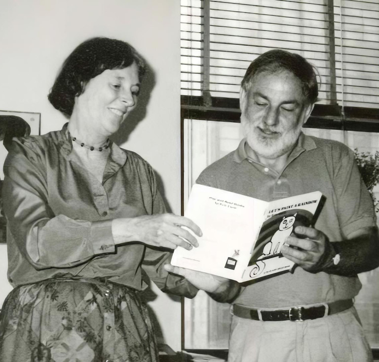 Eric Carle and Ann Beneduce, c. 1982