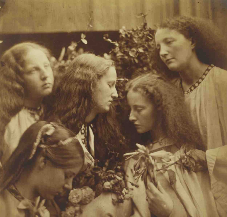 Julia Margaret Cameron, The Rosebud Garden of Girls, 1868, albumen print
