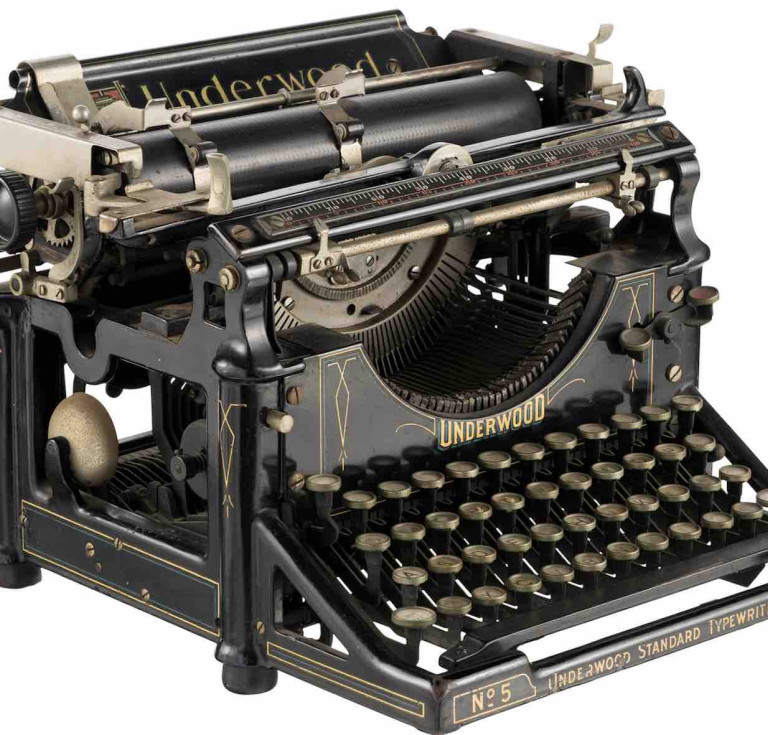 Cecil B. DeMille's typewriter