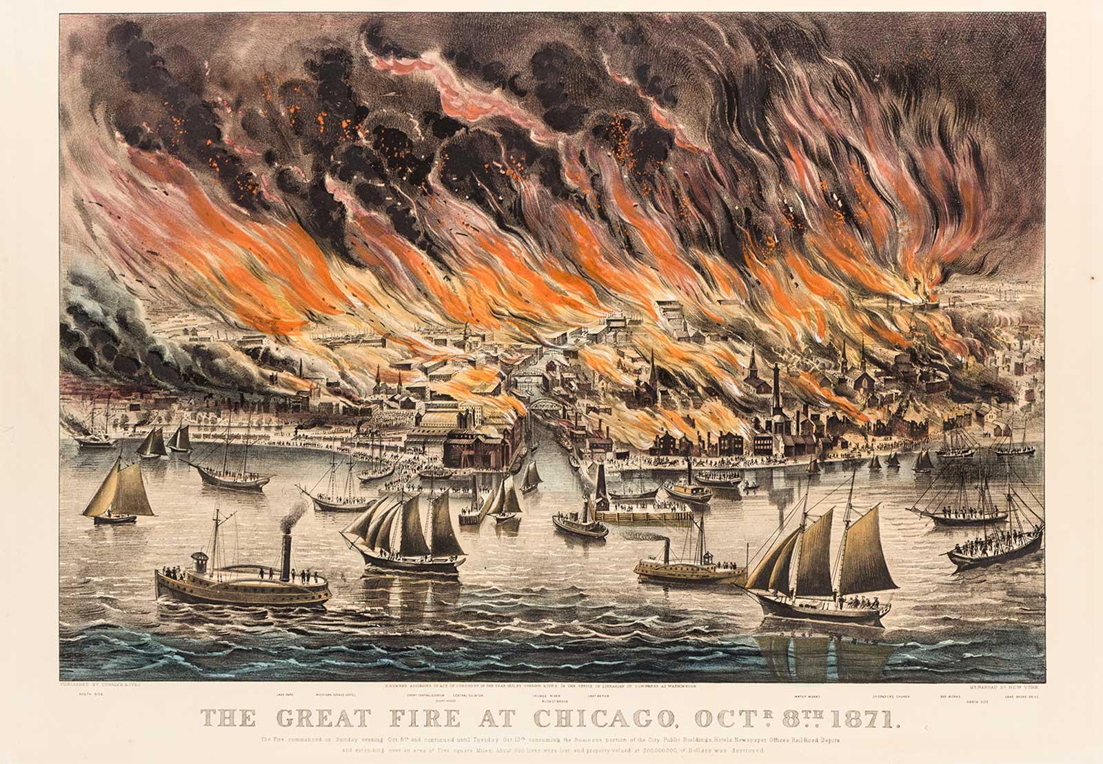The Great Fire at Chicago